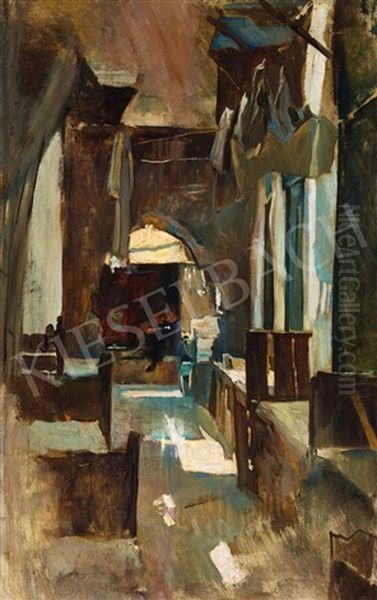 Arabian Cafe With A Boy - view 1