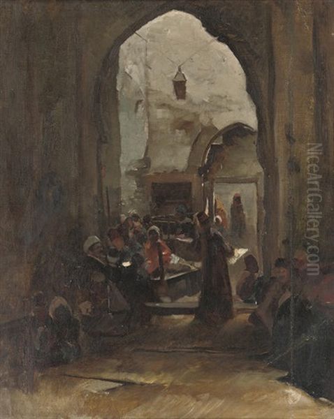 The Bustling Souk - view 1