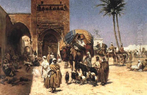 An Arab Scene - view 1