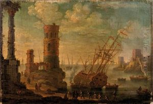 Scene De Chantier Naval
