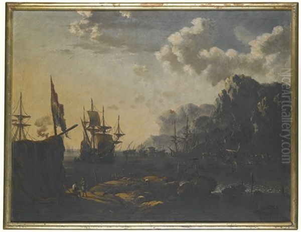 A Pair Of Mediterranean Harbour Views - view 1