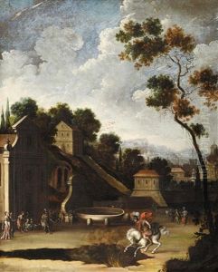 Le Sacrifice De Marcus Curtius by Johann Anton Eismann