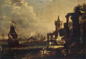 A Capriccio Of A Mediterranean Port A Capriccio Of A Mediterranean Port