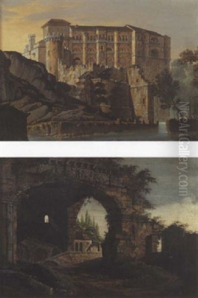 Vue Imaginaire De Ruine De Palais - view 1