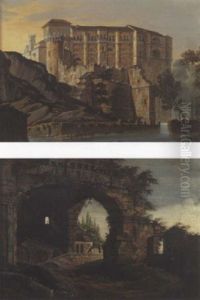 Vue Imaginaire De Ruine De Palais