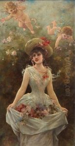 A Charming Flower Girl