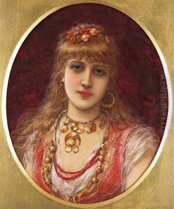 Portrait Of A Girl In Gypsy Costume