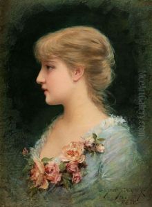 Portrait Einer Jungen Schonheit