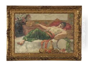 Odalisque by Emile Eisman-Semenowsky