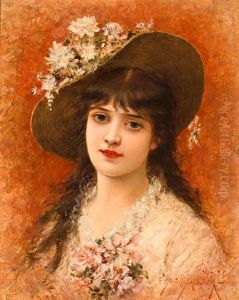 A Portrait Of A Girl With Hat