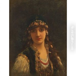 Gypsy Girl by Emile Eisman-Semenowsky