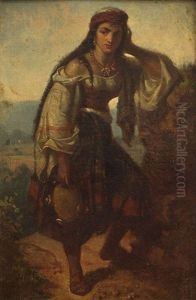 Zigeunerin by Emile Eisman-Semenowsky