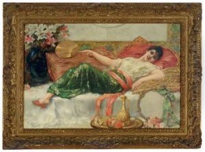 Odalisque by Emile Eisman-Semenowsky