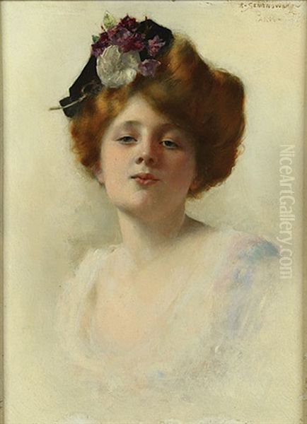 Portret Van Een Jongedame - view 1