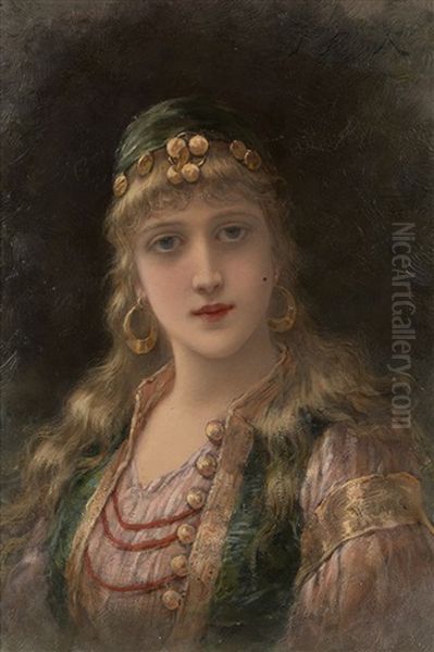 Portrait Of A Young Gypsy - view 1