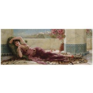 Odalisque by Emile Eisman-Semenowsky