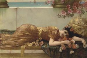 A Reclining Beauty A Reclining Beauty