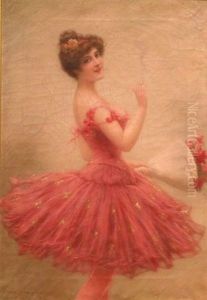Beauty In Pink by Emile Eisman-Semenowsky