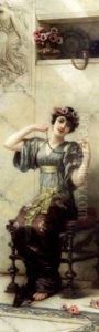 Le Collier De Perles by Emile Eisman-Semenowsky