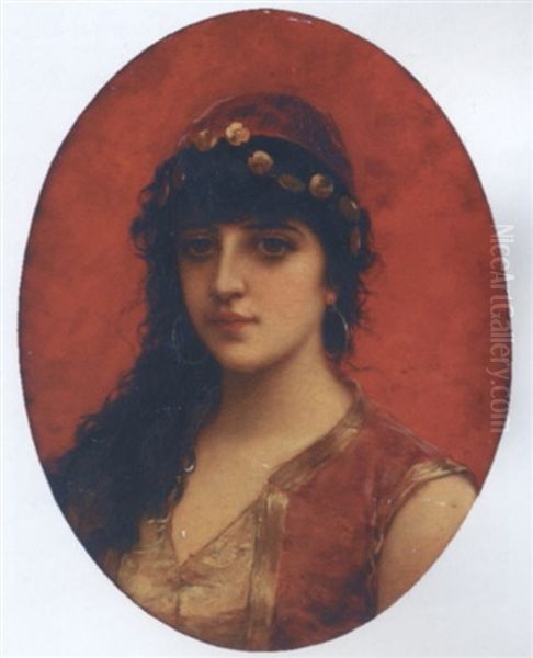 Jeune Fille Au Gilet Rouge - view 1