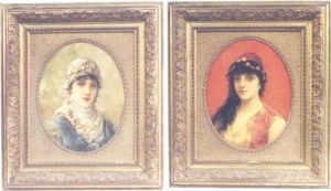 Portrait De Jeune Orientale by Emile Eisman-Semenowsky