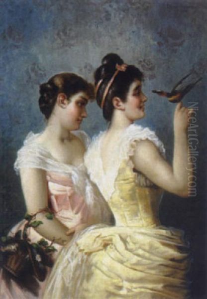 Madchen Mit Einem Vogel - view 1