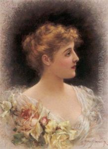 Portrait Of A Lady by Emile Eisman-Semenowsky