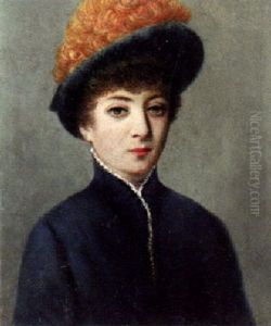 A Parisian Beauty by Emile Eisman-Semenowsky