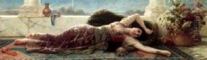 Odalisque by Emile Eisman-Semenowsky