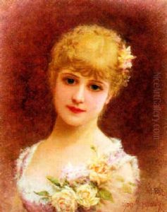 Young Blonde Girl by Emile Eisman-Semenowsky