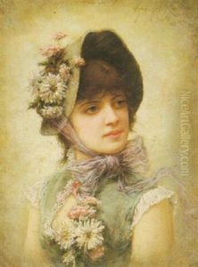 Beauty With A Flowery Hat Beauty With A Flowery Hat