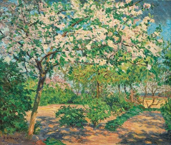 Blossoming Trees - view 1