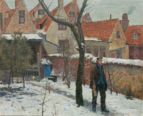 Winter In The Town - view 1