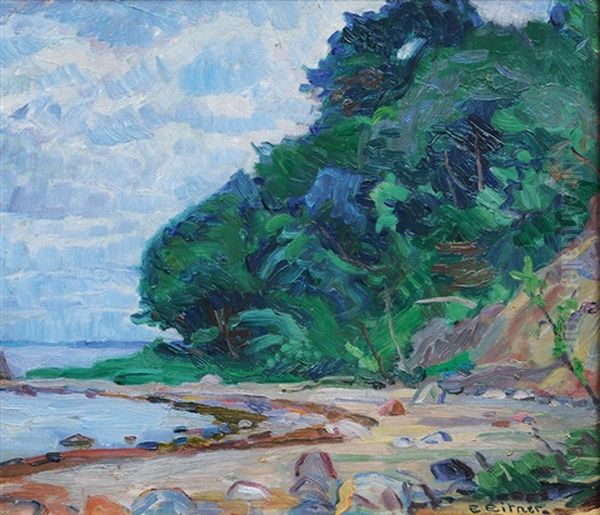 Steep Coast At The Baltic Sea - view 1