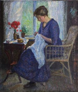 Doing Handwork by Ernst (Wilhelm Heinrich E. ) Eitner