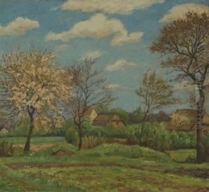 Dorf Im Fruhling Dorf Im Fruhling