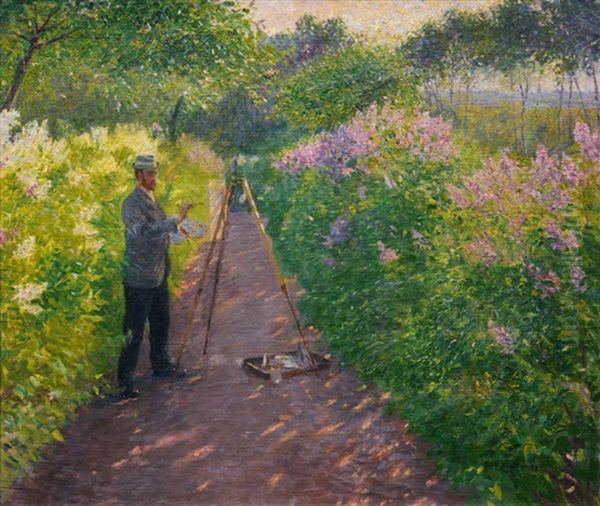 The Artist In The Garden (+ Dune Landscape, Verso) - view 1