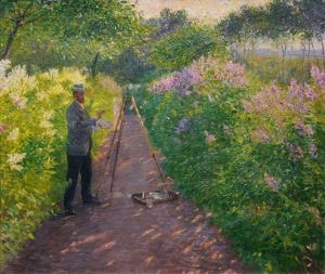 The Artist In The Garden (+ Dune Landscape, Verso) The Artist In The Garden (+ Dune Landscape, Verso)