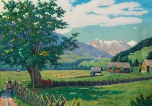 Alpine Scenery In Summer Alpine Scenery In Summer