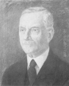 Portrait Dr. Med. Paul Wassily by Ernst (Wilhelm Heinrich E. ) Eitner