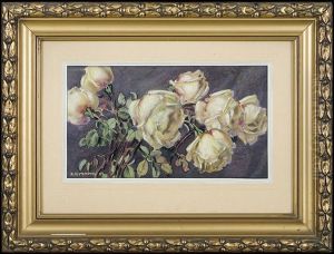 White Roses by Stanislaw Ejsmond