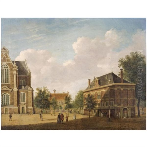The Westerhal Near The Westerkerk In Amsterdam - view 1