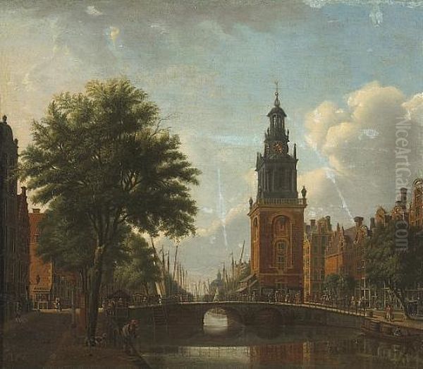 A View Of The Jan Roodenpoortstoren On The Singel, Amsterdam - view 1