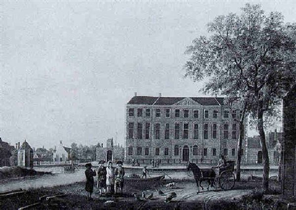 A View Of The Lutheran Old Peoples Home On The Muidergracht, Amsterdam - view 1