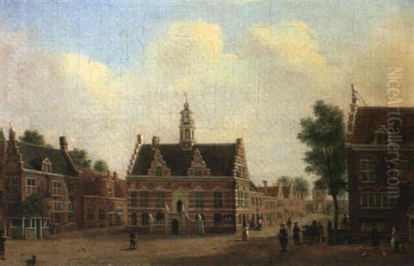 View Of Ijsselstein With The Town Hall - view 1