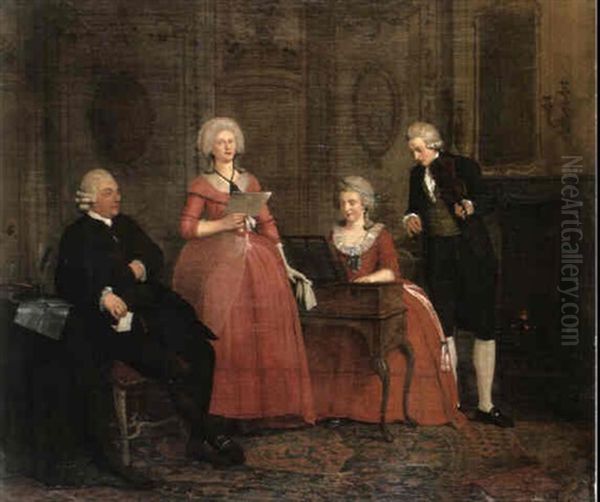 Musical Party With Lady Singing - view 1