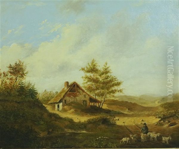 Landweg Met Schaapsherder - view 1