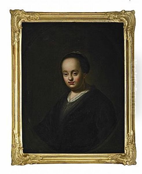 Portratt Av Ung Dam (after Rembrandt) - view 1