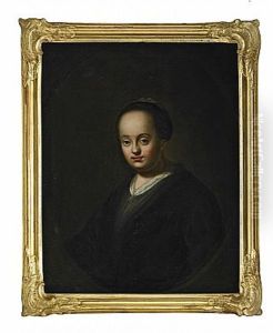 Portratt Av Ung Dam (after Rembrandt)