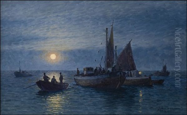 Kuunvaloa Merella (moonlit Sea) - view 1